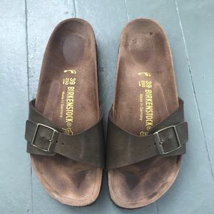 Birkenstock Madrid Sandal Birko-Flor in Bronze